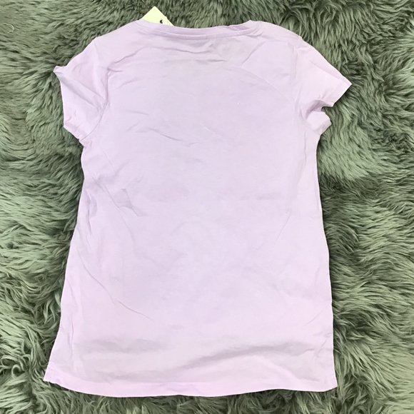 Manguun | Girl's T-shirt | Purple | Flamingos | Various Sizes - Picture 4 of 4